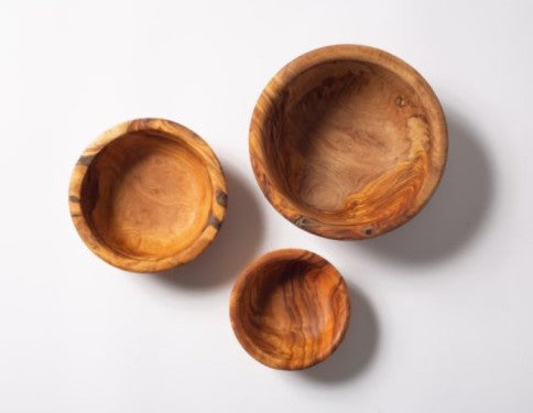 set of 3 nesting bowls - Wooden Bowls - Tinast Canada