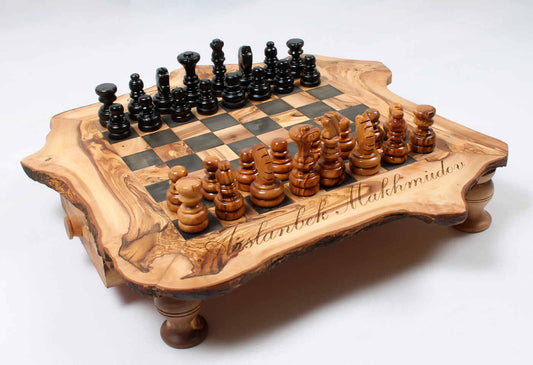 Live edges luxury Big Chess Table